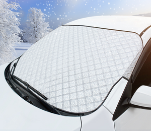 Car snow block front windshield antifreeze cover winter front gear snowboard windshield snow cover frost guard