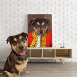 Personalized Pet Canvas Portrait Image