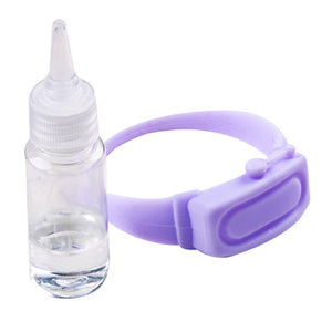 Portable Hand Sanitizer Disinfectant  Bracelet Wearable Hand Wash Gel Dispenser
