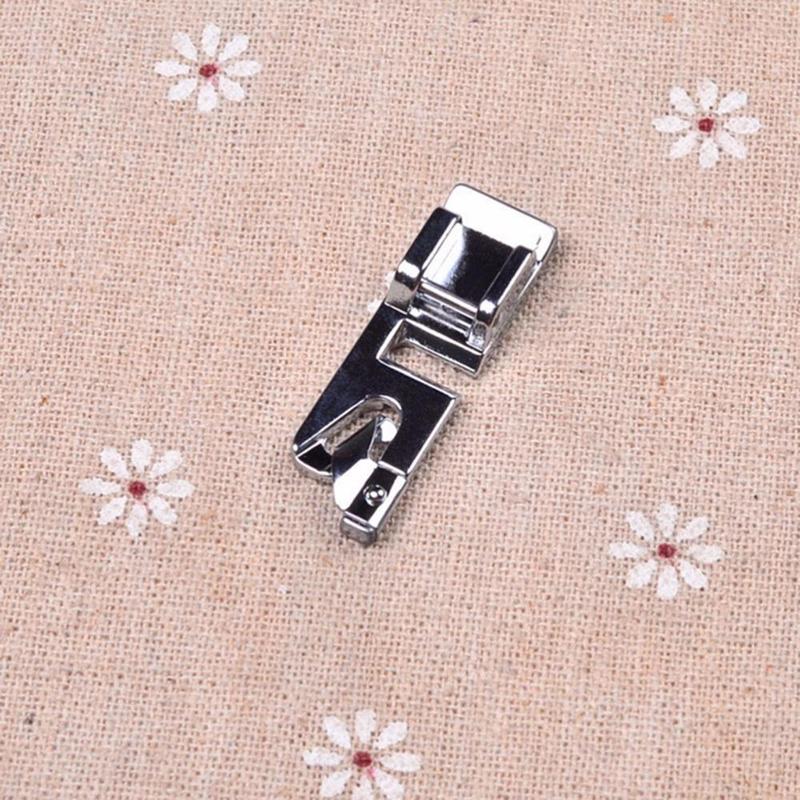 Household multi-function sewing machine 3mm narrow width zigzag seam crimping foot