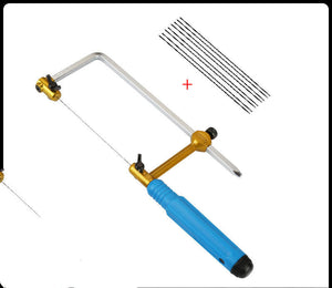 Multifunctional small fretsaw tool saw blade