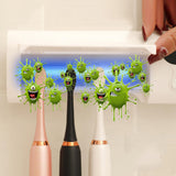 Disinfection Smart UV Toothbrush Holder
