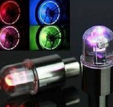 Bicycle electric car hot wheels colorful nozzle lights car motorcycle nozzle lamp