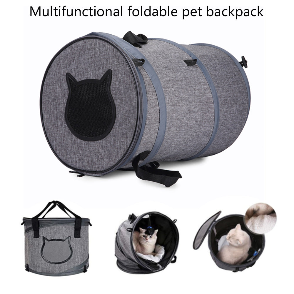 Fodable Pet Dog Cat Carrier Bag Outdoor Travel Cat Tunnel Toys Portable Puppy Carriers Cat Litter Sleeping Bed Nest