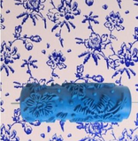Best selling 5 inch printing roller brush wall tool liquid wallpaper printing roller box artifact paint pattern roller