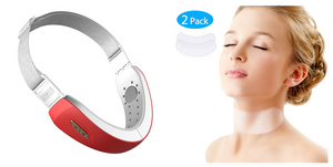 LED Photon Therapy V-shaped Slimming Facial Micro-current Electric Vibration Lifting Massager