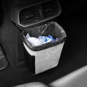 Car trash can car interior