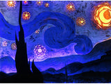 Bright Starry Sky Paper Carving Lamp