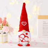 Valentine'S Day Christmas Love Decoration Handmade Plush Doll Toy Mother'S Day Doll Decoration Holiday Gift