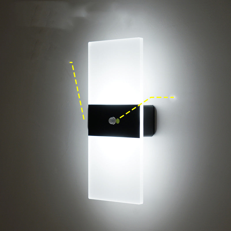 Magnetic Rechargeable Wall Lamp Simple Bedroom Bedside Lamp