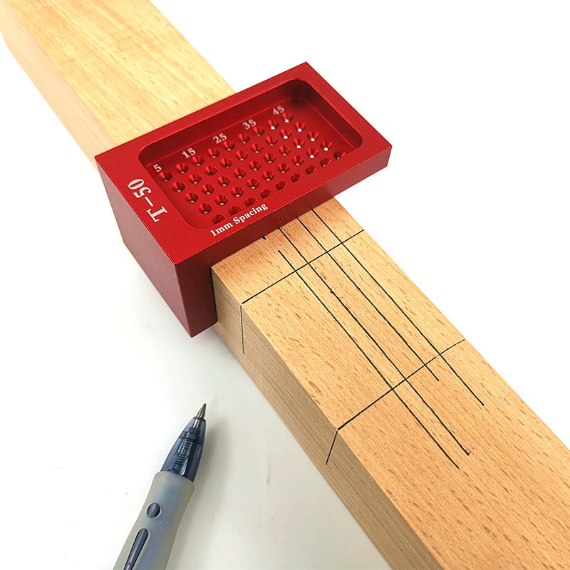 Woodworking ruler