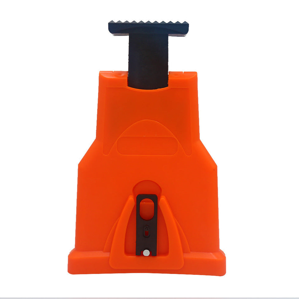 Special chain saw sharpener