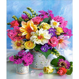 5D Diamond Painting Colorful Bouquet