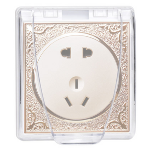 Type 86 self-powered switch socket protection cover