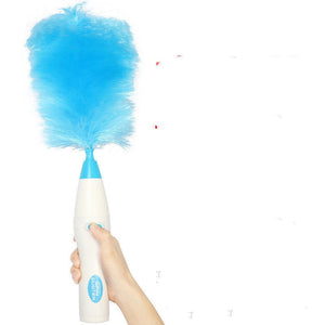 Adjustable Electric Feather Duster Dirt Dust Brush