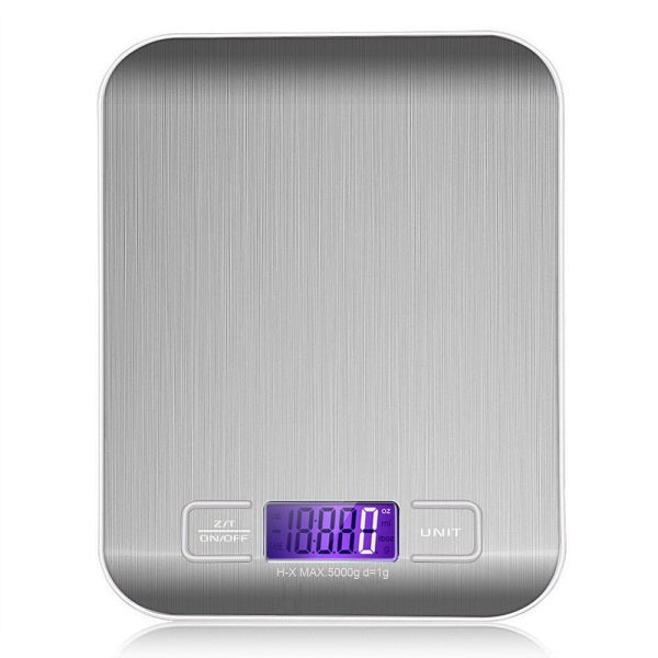 Household stainless steel kitchen electronic scales hardware baking electronic scales kitchen scales