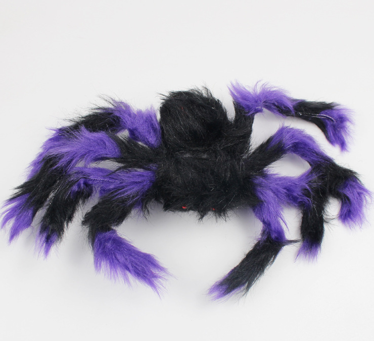 Halloween Decoration Spider Plush Spider Web
