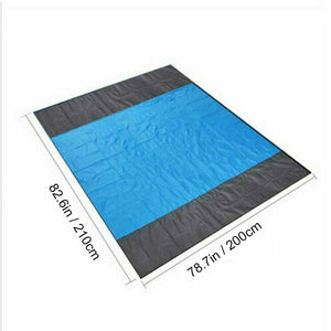 Portable Waterproof Picnic Mat Beach Mat Pocket Blanket