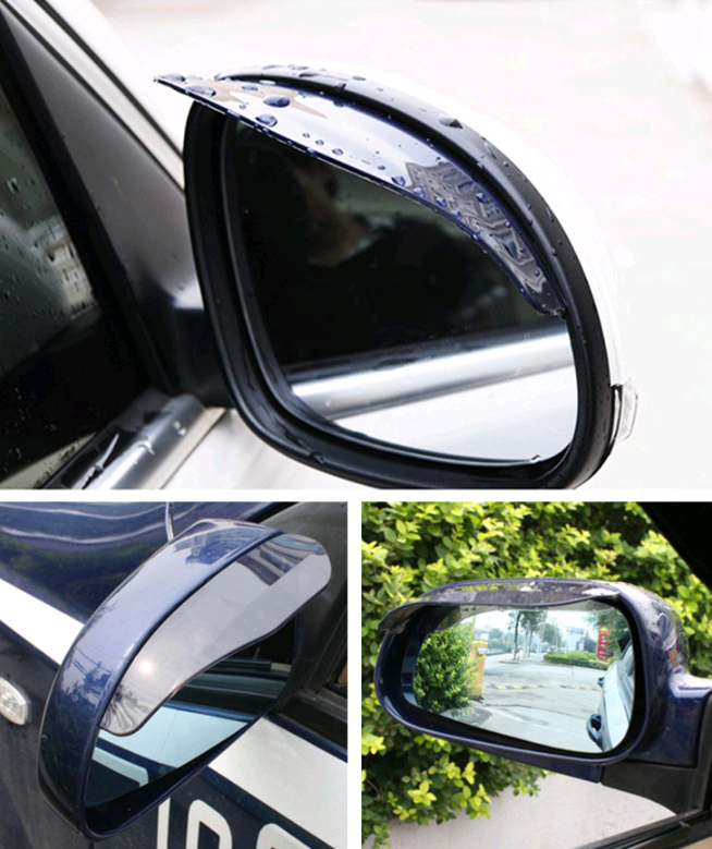 Car rain eyebrow, car rearview mirror rain eyebrow / rain visor / rain cover / rain visor
