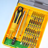 32 and 1 multi-function screwdriver package manual lengthening rod chrome vanadium alloy steel screwdriver combination hardware tool