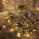 Newsoo copper line star lights LED lights flashing lights string lights star girl heart room dormitory layout decoration