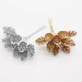 Pine Cones And Pine Branches Handmade Christmas Decoration