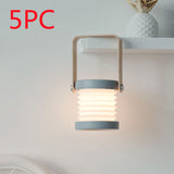 Foldable Touch Dimmable Reading LED Night Light Portable Lantern Lamp USB Rechargeable For Home Decor