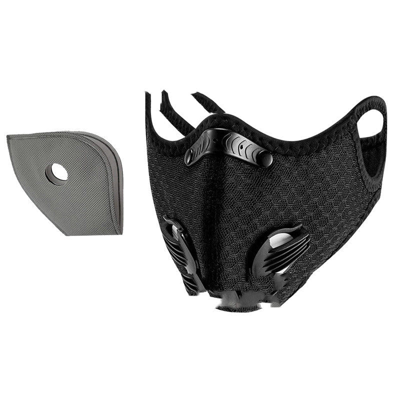 Anti-smog Activated Carbon Mask Dustproof And Replaceable Filter Element