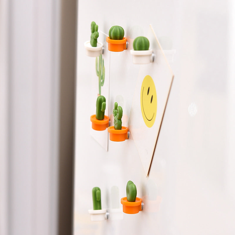 Cactus refrigerator sticker