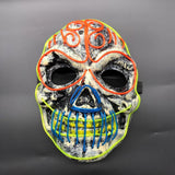 Halloween skull LED glowing mask