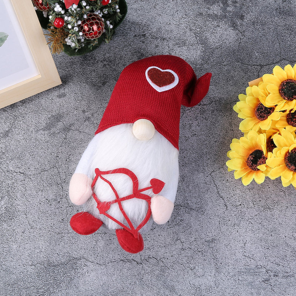 Valentine'S Day Christmas Love Decoration Handmade Plush Doll Toy Mother'S Day Doll Decoration Holiday Gift