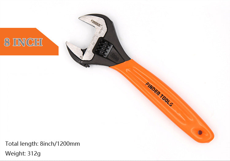 Manual opening multi-function wrench