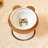 Protect The Spine Bowl Holder Cat Food Water