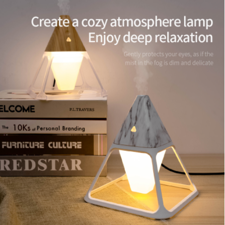 Portable Air Humidifier Night Light USB Cool Mist Maker Purifier Aromatherapy Aroma Essential Oil Diffuser