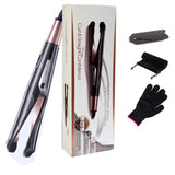 2 In 1 Hair Straightener And Curler Curling Iron For All Hair Types Tourmaline Ceramic Twisted Flat Iron For Hair Styling