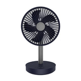 New Office Desk Top Shaking Head Mini Fan Factory 4000mAh Large Capacity Bedroom Silent Usb Fan