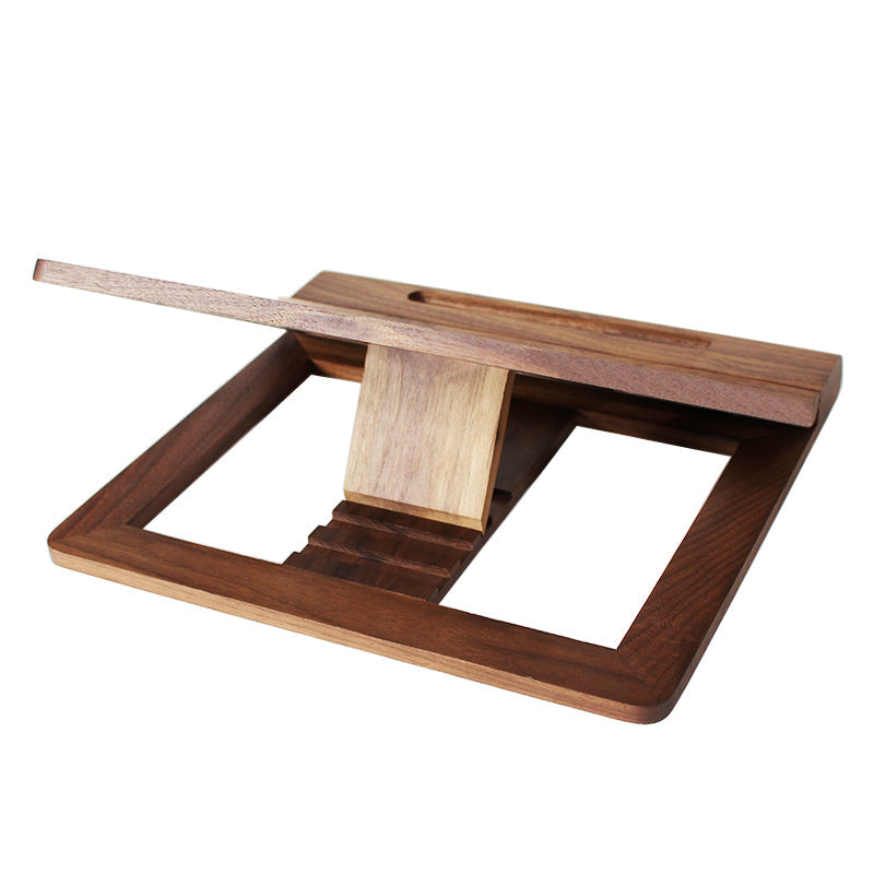 Notebook Computer Stand Solid Wood Foldable Portable