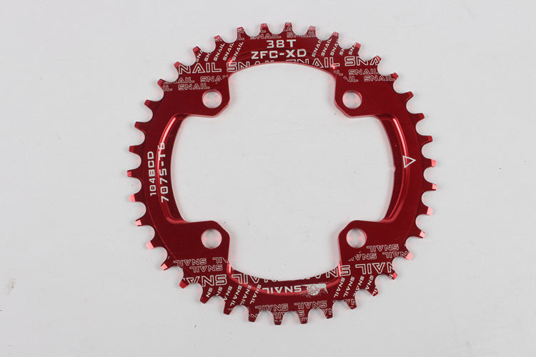 Cross-Border Snail Positive And Negative Tooth Disc 96-104Bcd Mountain Bike Disc Oval Disc