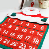 Christmas Velvet Hot Flower Calendar For The Elderly
