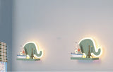 Nordic Minimalist Bedroom Children's Room Bedside Aisle Wall LED Lamps