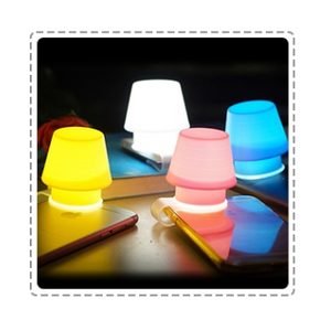 Mabor Stylish Cute Silicone Mobile Phone Holder Night Light Lamp Lampshade Gifts