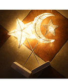 LED lights flashing lights lights stars romantic room layout decoration love stars lamp table lamp rattan lamp ball