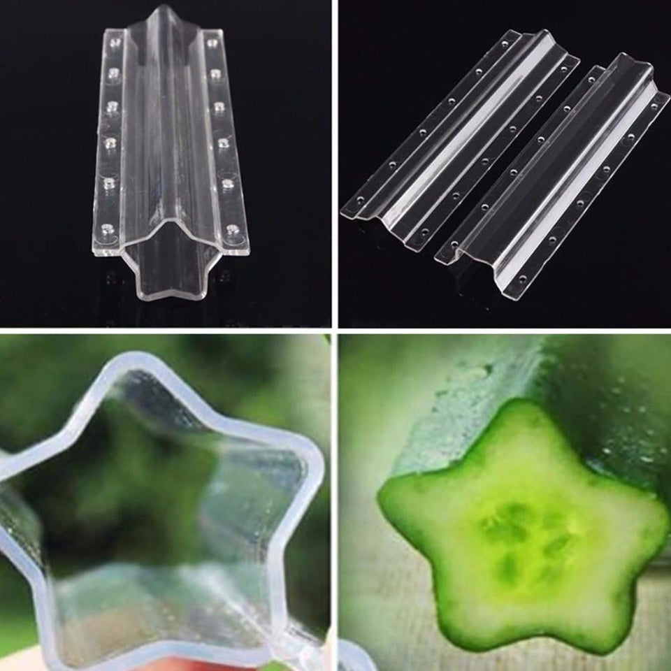 Five-pointed star cucumber fruit mold