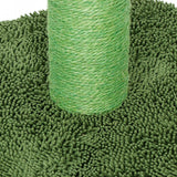 Cactus Cat Scratching Post with Ball, Simple Style Chenille Finish Cat Scratcher for Cats and Kitties