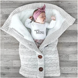Baby Thickened Plus Velvet Warm Sleeping Bag