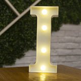 26 Letters White LED Night Light Marquee Sign Alphabet Lamp