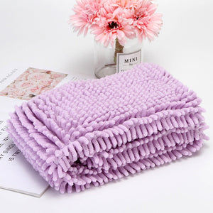 Pet Chenille Extra Size Quick-drying Absorbent Towel