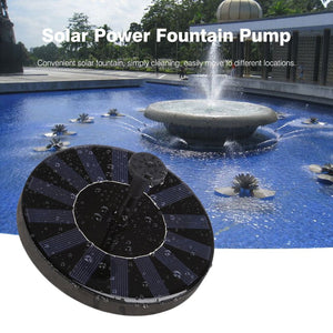 Outdoor Beautification Solar Fountain Pump