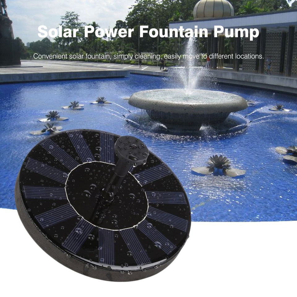 Outdoor Beautification Solar Fountain Pump