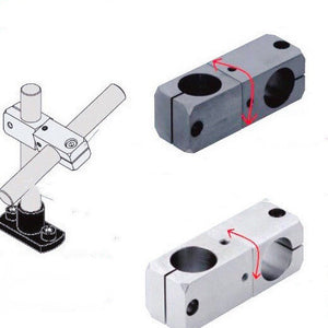 Universal cross connector 360 degree optical axis adjustment fixed part curing machine automatic painting bracket proximity switch
